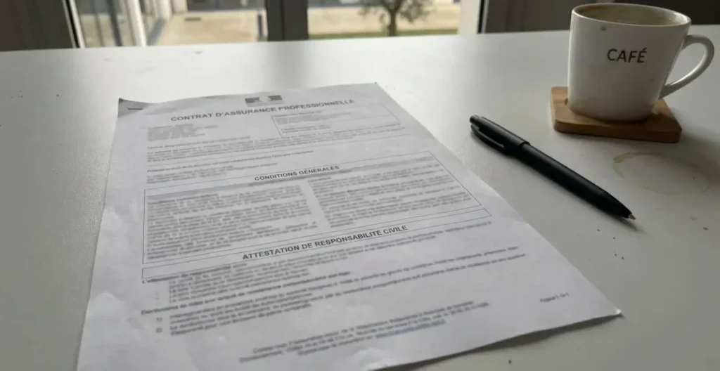 Gros plan sur les mains d'un dirigeant consultant des documents administratifs sur un bureau moderne épuré, lumière naturelle douce, ambiance calme et réfléchie Gros plan sur les mains d'un dirigeant consultant des documents administratifs sur un bureau moderne épuré, lumière naturelle douce, ambiance calme et réfléchie